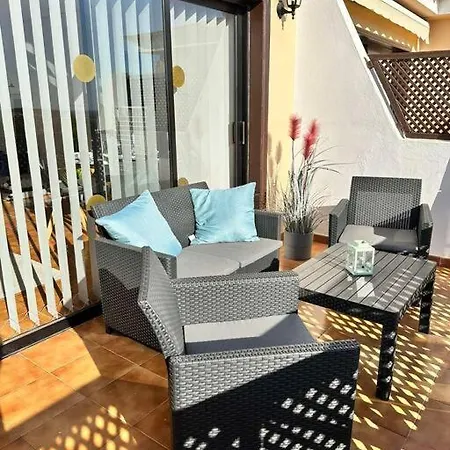 Charming In Golf Del Sur, Ak336 With Heated Pool And Ocean View San Miguel de Abona